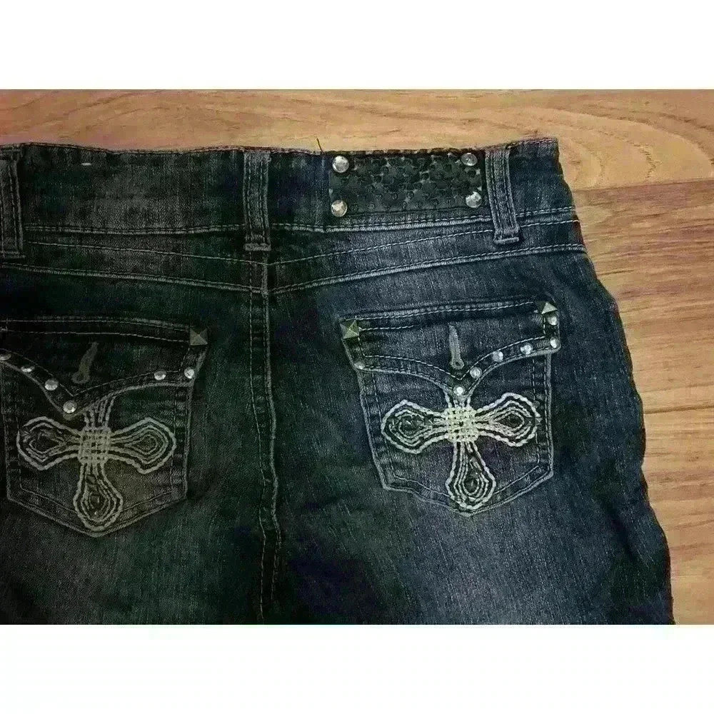 Jolt Skinny Jeans Size 12 Juniors Womens Medium Wash Blue - Picture 3 of 7